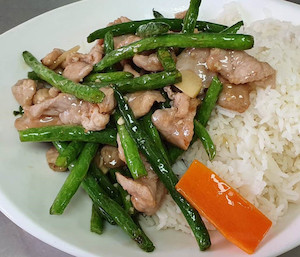 Products: Pork & Round Beans on Rice BBQ Noodles House