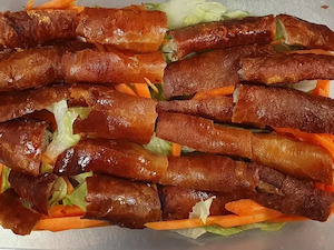 Deep Fried Crisy Pork Intestines( 1460) BBQ Noodles House