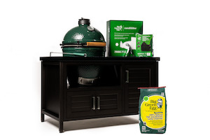 Big Green EGG Large 53in Farmhouse Kitchen bundle c/w EGG,Farmhouse,convEGGtor,c&hellip;