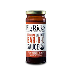 Big Ricks: Big Rick's Original Bar-B-Q Sauce 20oz