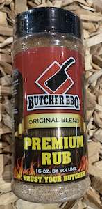 Butcher Bbq: Butcher BBQ Premium Rub 12oz