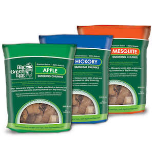 Big Green Egg Smoking Chunks - Apple 9L 114617