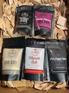 Promotions: Smokes BBQ Rubs & Seasonings (5 pack)