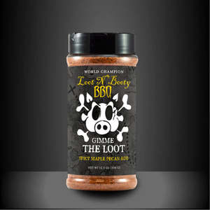 Bbq Rub Club: Loot N Booty Gimme The Loot Maple Pecan Rub
