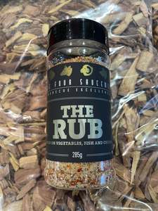Bbq Rub Club: Four Saucemen All Purpose "The RUB" 275ml Shaker