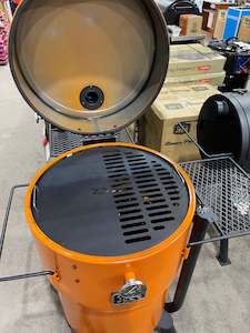 Bbq Accessories: Bronco Pro half grill and half hot plate