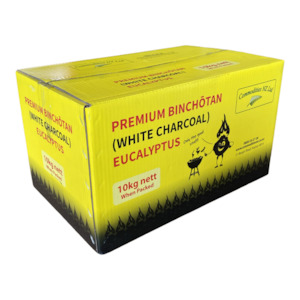 Charcoal Wood: Commodities NZ Binchōtan (White Charcoal) Eucalyptus 10kg