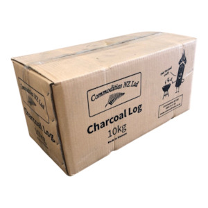 Charcoal Wood: Commodities NZ Charcoal Log 10kg