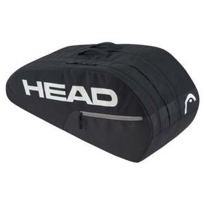Head 25 Tennis Bag Base Racquet Bag M BK 6R