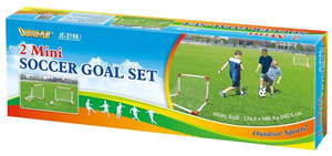 Camping: Outdoor Play 2 Mini Soccer Goal Set