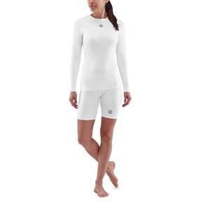 Skins Womens Long Sleeve Top Series 1 Wht