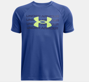 Clothing Boys: UA Boys Tee Tech WM Logo SS (432)