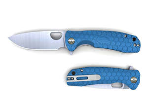 Honey Badger Knivies: Honey Badger Knife Flipper Med Blue