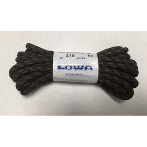 Footwear Accessories: Lowa Boot Lace Brown/Gray 210cm