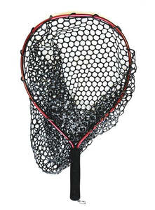 WS Fishing Net C&R Rubber Black
