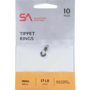 Fishing Accessories: SA Tippet Rings Stainless 2mm 10 pack