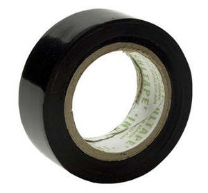 First Aid Medical: Strapping Tape Black Electrical