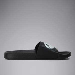 Ccc: CCC Unisex Slides Wide Fit Black White