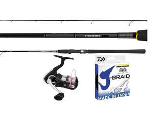 Daiwa Combo Strikeforce 704 / RX LT2500