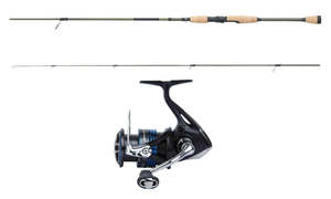 Fishing Freshwater: Shimano Combo Nexave 2500 / Stream Flight 702