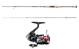 Fishing Freshwater: Shimano Combo Sienna 2500/Stream Flight 7.0