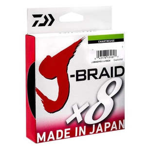 Daiwa: Daiwa Fishing JBraid X8 Chartreuse 300m