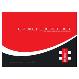 Gray Nicolls: GN Scorebook 60 Innings