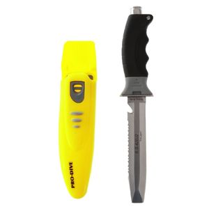 Pro-Dive Knife Buddy Chisel Yellow
