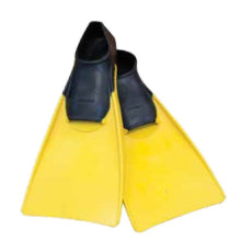 Pro-Dive Rubber Swim Fins Blk/Yel