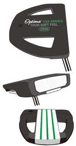 Golf: Optima TSX Putter R/H (2506)