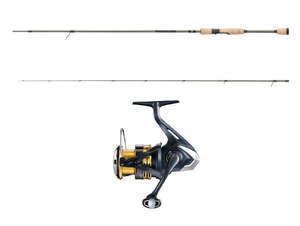 Fishing: Shimano Combo Stream Flight / Sahara 2500FJ