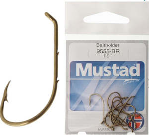 Fishing: Mustad Baitholder Hooks 10pk