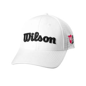 Golf: Wilson Golf Cap Performance Mesh White