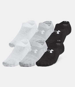 Clothing: UA Unisex Socks Essential 6 Pk Low (002)