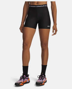 UA Womens Shorts HeatGear Middy 5in (008)