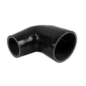 90DEG 3 / 4 SILICONE REDUCER - BLACK - BC Direct