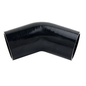45 Degree - BC Direct: 45DEG 3' - 4' SILICONE JOINER - BLACK ( 102MM to 76MM ) - BC Direct