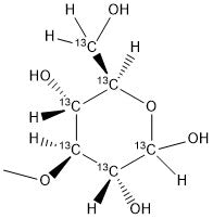 G: 3-O-Methyl-D-glucopyranose-13C6 | CAS Number: 3307-81-8 (unlabelled)