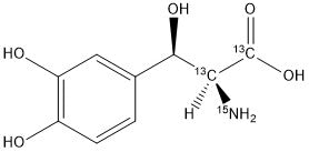 Droxidopa-<sup>13</sup>C<sub>2</sub>,<sup>15</sup>N | CAS Number: 1329556-63-9