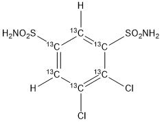 Dichlorphenamide-<sup>13</sup>C<sub>6</sub> | CAS Number: 1391054-76-4