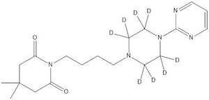 Gepirone-d<sub>8</sub> | CAS number: 83928-76-1 (unlabelled)