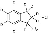 1-Aminoindane-d<sub>9</sub> HCl | CAS Number: 70146-15-5 (unlabelled)