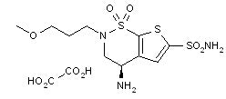 Desethylbrinzolamide Oxalate | CAS Number: 404034-55-5 (free base)