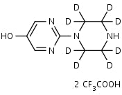 1-(5-Hydroxy-2-pyrimidinyl)piperazine-d<sub>8</sub> Bis(trifluoroacetate) | CAS &hellip;