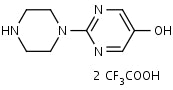1-(5-Hydroxy-2-pyrimidinyl)piperazine Bis(trifluoroacetate) | CAS Number: 55745-&hellip;