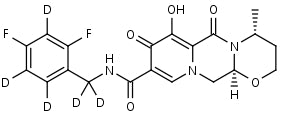 Dolutegravir-d<sub>5</sub> | CAS Number: 105375-16-6 (unlabelled)