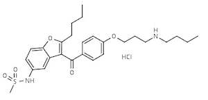 D: N-Desbutyldronedarone HCl | CAS Number: 141626-35-9 (free base)