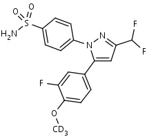 Deracoxib-d<sub>3</sub> | CAS Number: 169590-41-4 (unlabelled)
