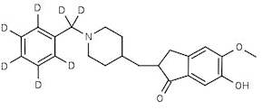 6''-<i>O</i>-Desmethyldonepezil-d<sub>7</sub> |