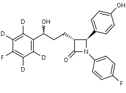 E: Ezetimibe-d4 | CAS Number: 163222-33-1 ((3R)-unlabelled)